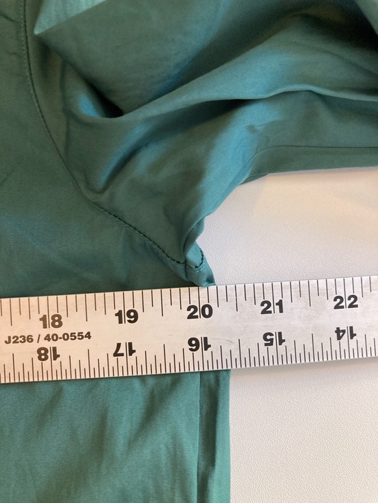 Frank & Eileen Joedy Cotton Button-Up Shirt XS Green - Picture 7 of 7